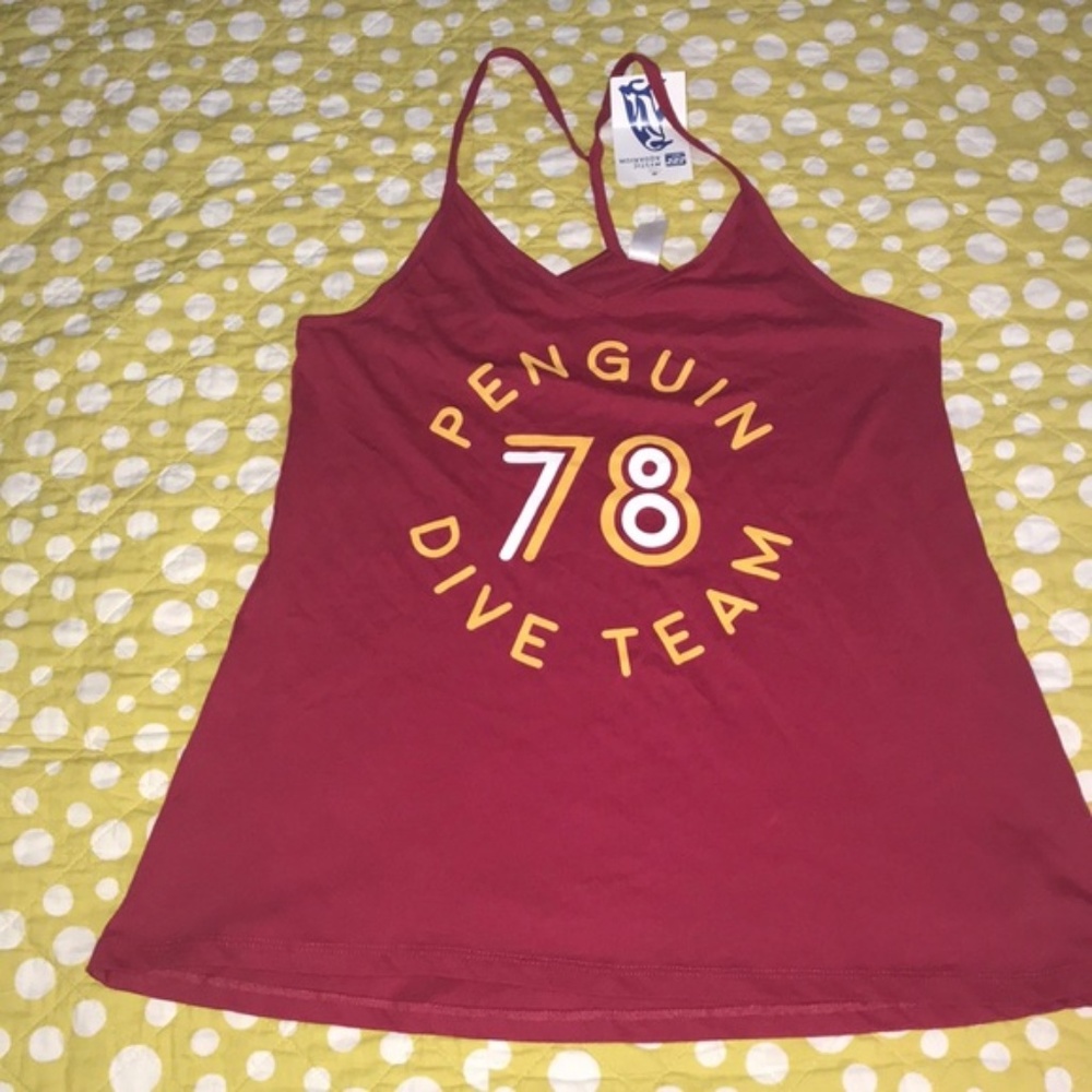 Penguin Dive Team Aquarium Tank Top S